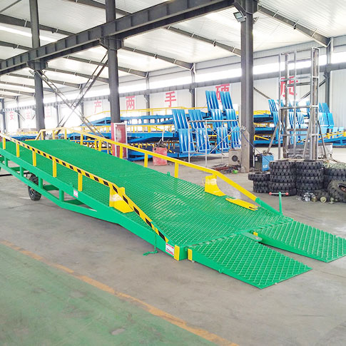 12 Ton Mobile Hydraulic Loading Dock Ramp